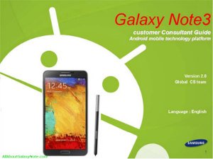 Samsung_Galaxy_Note3_FAQS_Customer_Consultant_Guidep_cover