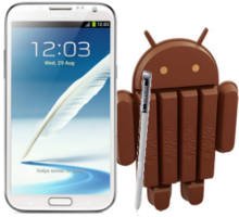 Samsung Galaxy Note II User Manual  in English (GT-N7105,  International version, KitKat update)