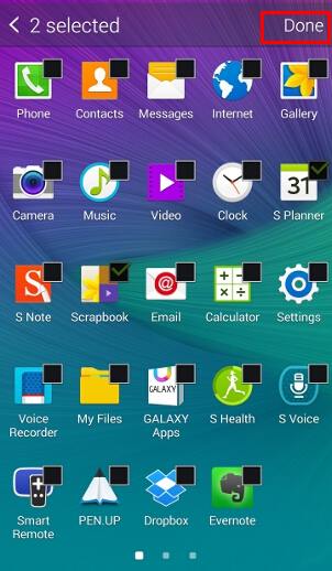 create_app_folders_on_Galaxy_Note_4_home_screen_and_app_drawer__add_more_apps