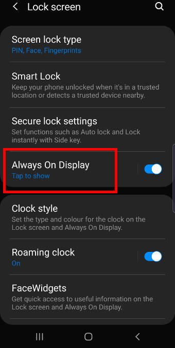 use Galaxy Note 10 always-on display (AOD) with a clear view (S View) cover